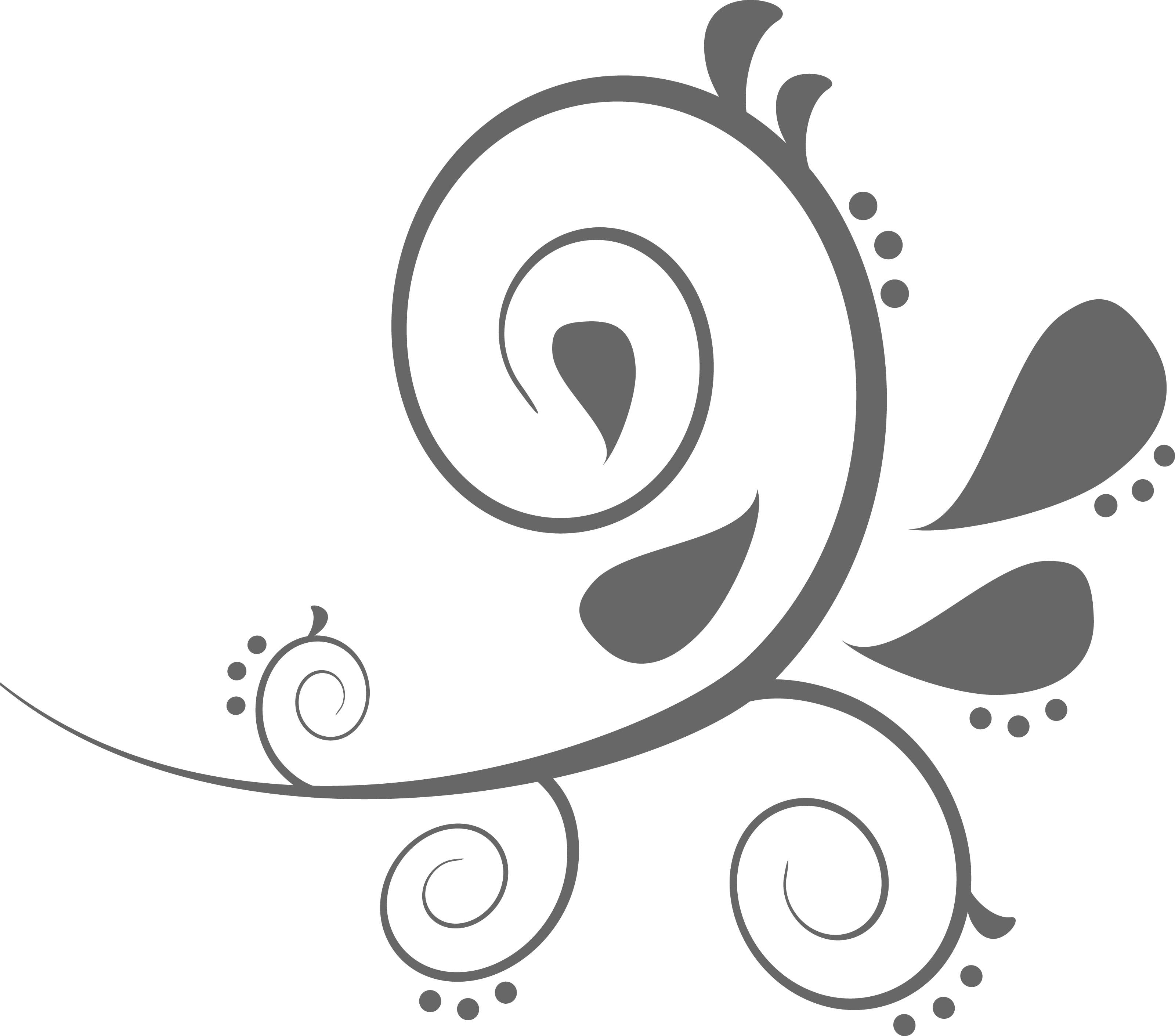 Whit Clipart Decorative Accent - Free Paisley Clip Art (3200x2821)