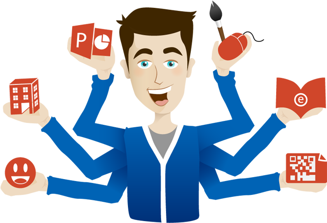 Multitasking Icon Png (661x465)