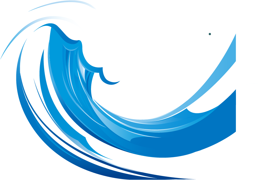 Wind Wave Euclidean Vector Clip Art - Blue Waves Png (1000x1000)