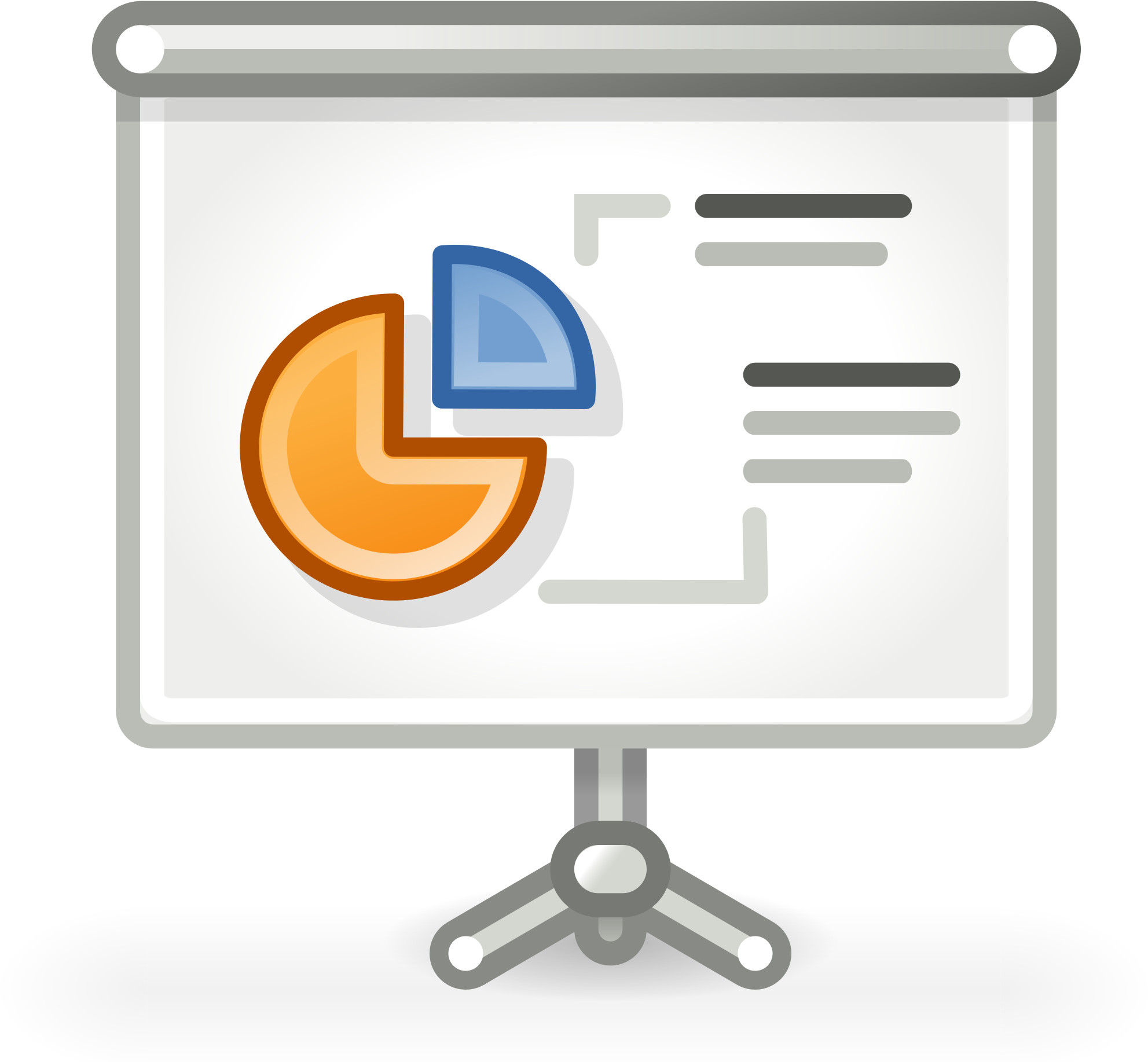 Presentation Png - Outline Of Presentation Clipart (2000x2000)