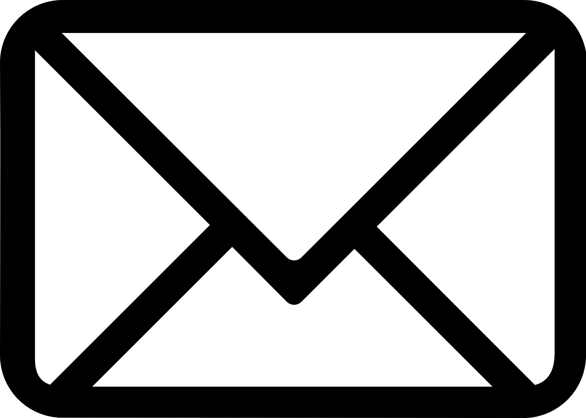 Email Icon Vector Png (1969x1406)