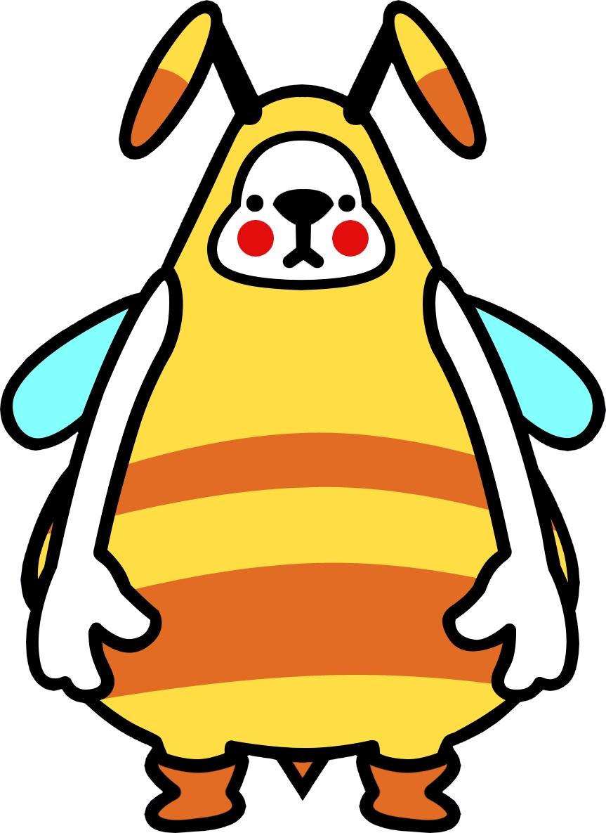 Bunbun - Rhythm Heaven Megamix Honeybee Land (863x1185)