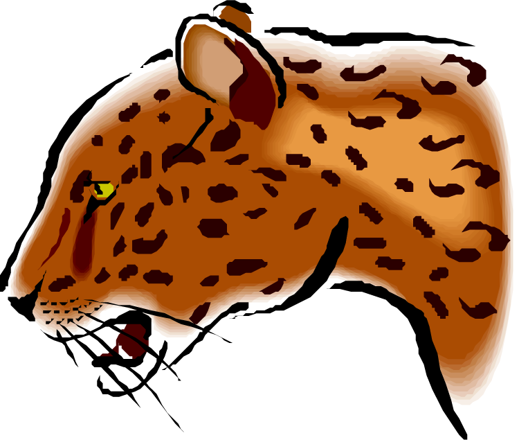 Female Jaguar Clipart Cliparts And Others Art Inspiration - Jaguar Clip Art Transparent (750x635)