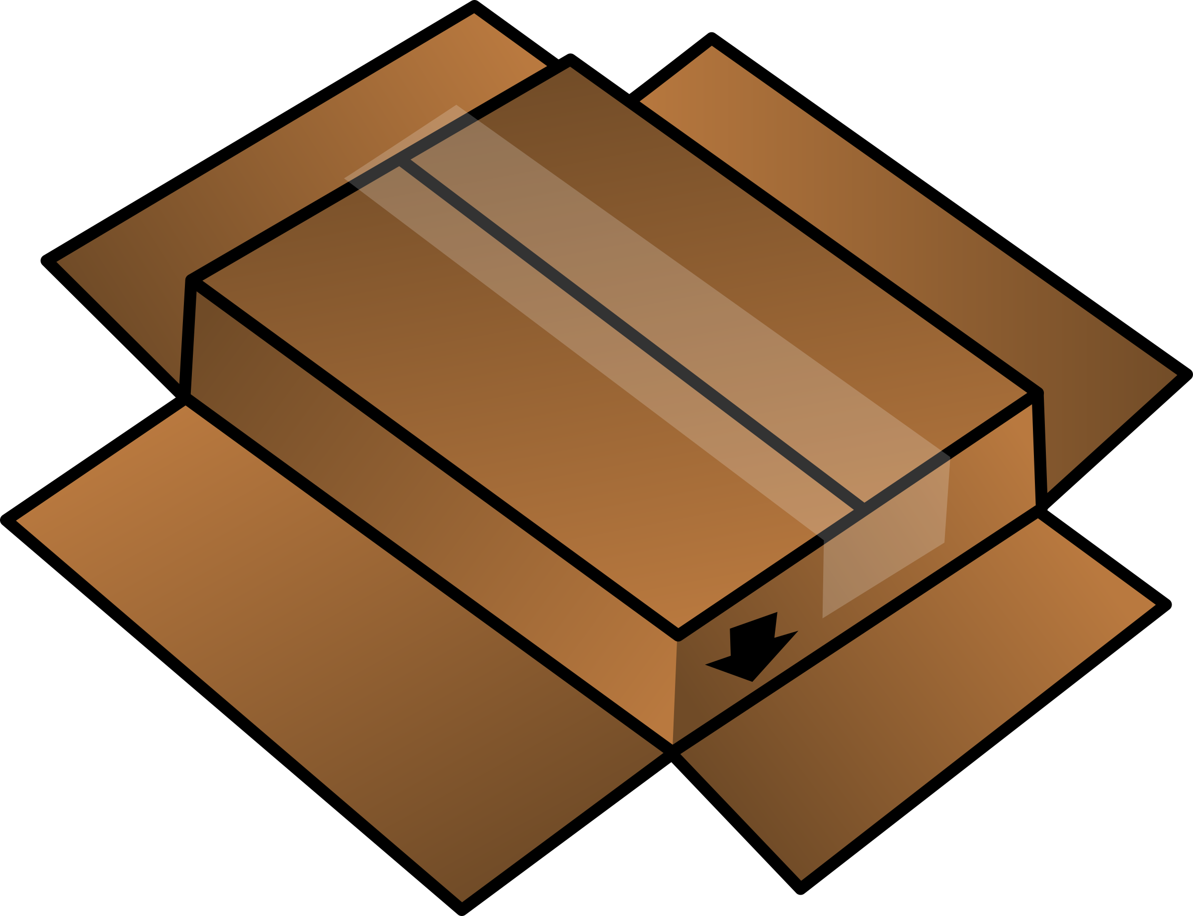 Big Image - Upside Down Cardboard Box (2400x1842)