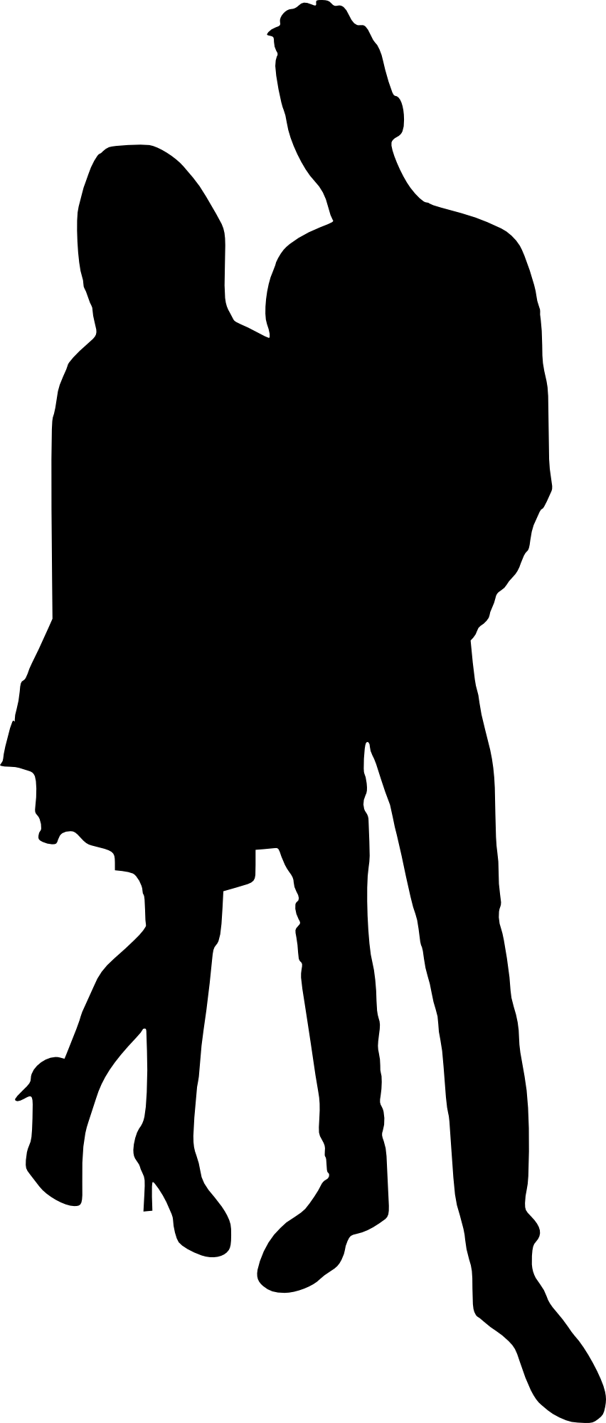 Free Download - Silhouette (852x2000)