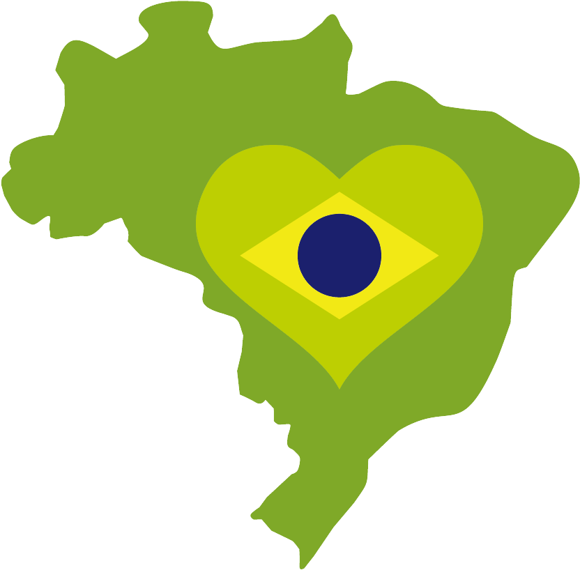 Flag Of Brazil World Map - Fun Facts About Brazil (1110x1021)