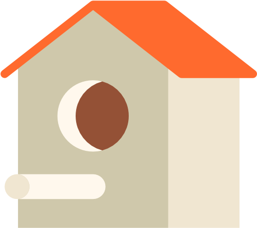 Birdhouse Free Icon - Welcome Back To School (512x512)