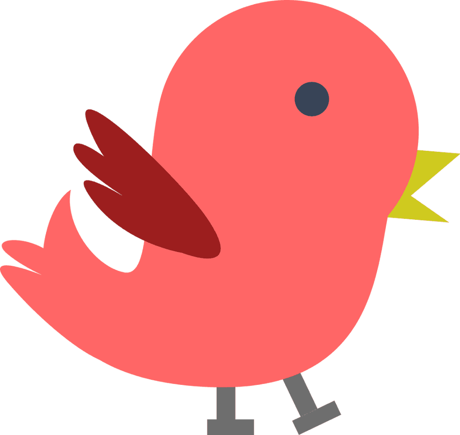 Red Bird Clipart - Red Bird Clipart (900x851)