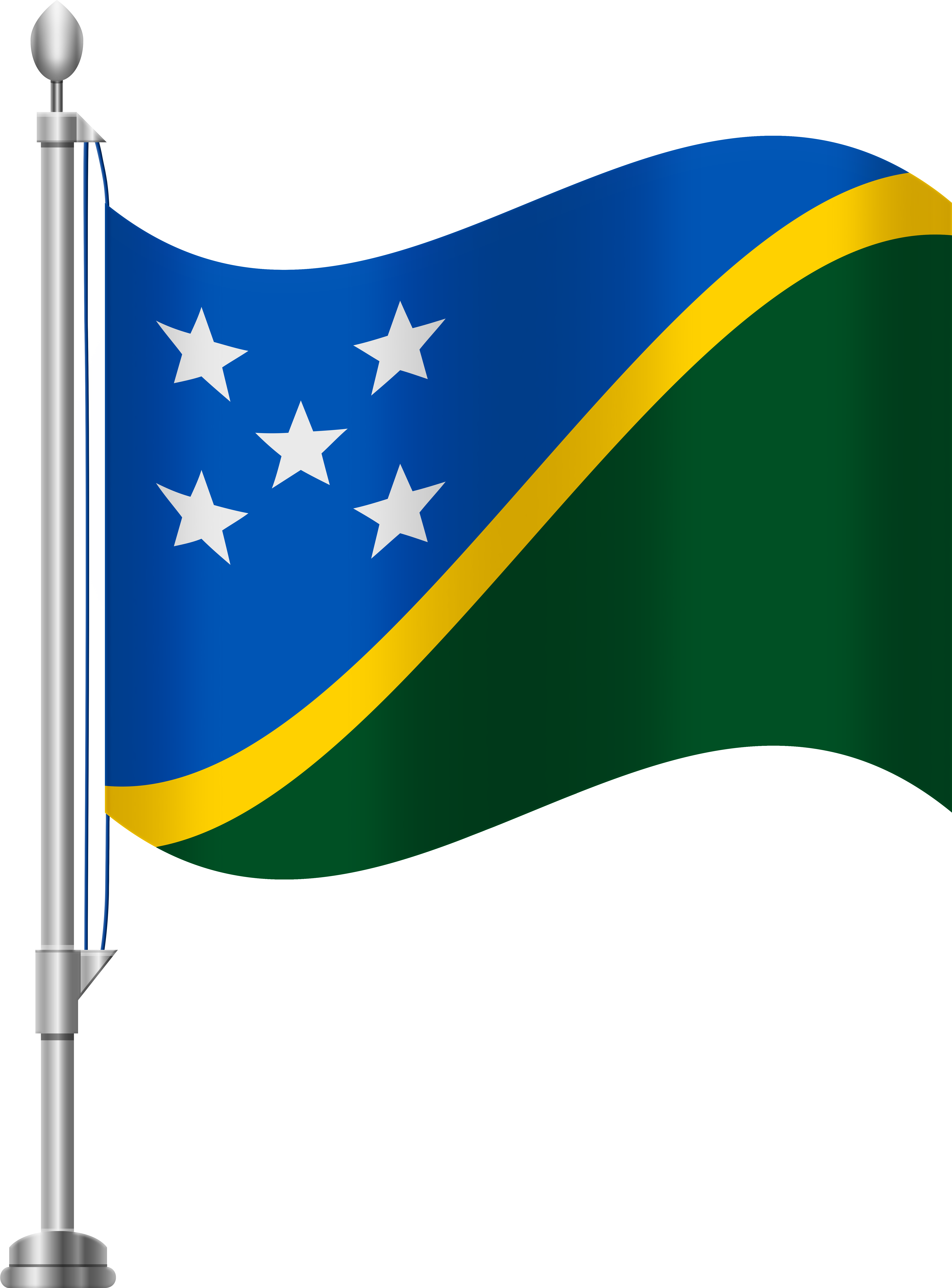 Solomon Islands Flag Png Clip Art - Solomon Islands Flag Png Clip Art (6141x8000)
