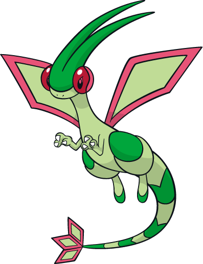 Iron Tail Dragon Dance Allows Flygon To Boost Its Attack - Flygon Pokemon (397x517)