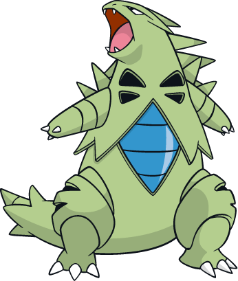 Dragon Claw, Ice Fang, Earthquake, Hyper Beam - Pokemon Tyranitar (346x409)