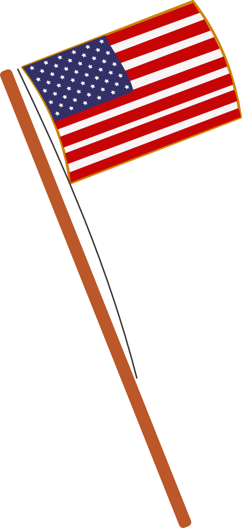 Eye Draw It - Small American Flag Drawing (486x1061)