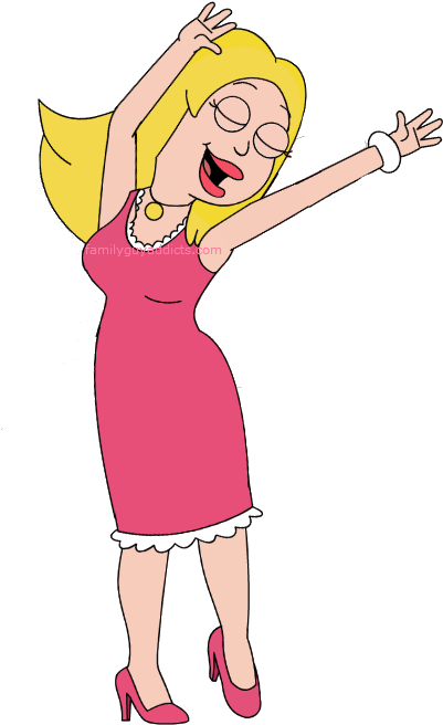 Francine - American Dad Francine Png (411x675)