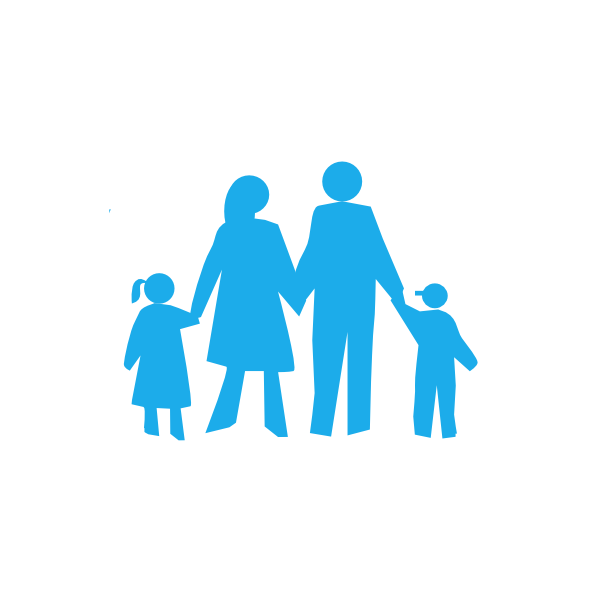 Family Without Circle Clip Art At Clker - Safety Poster Your Family Needs You (600x593)