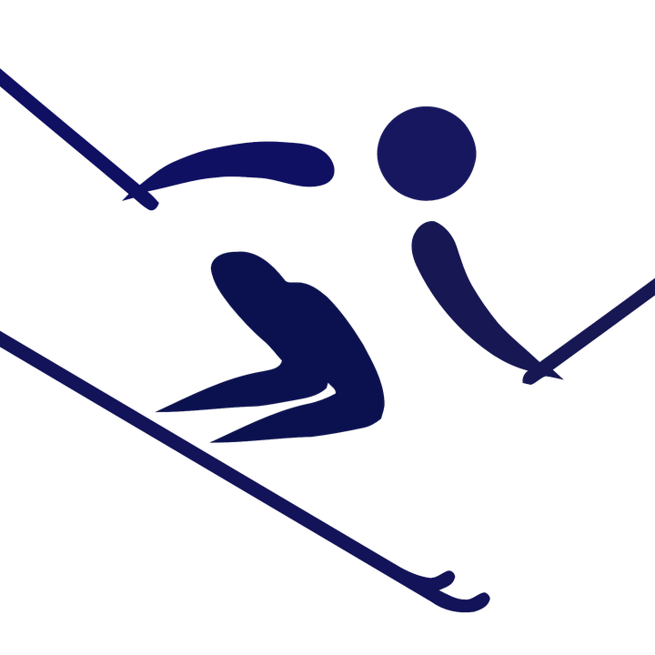 Family Skiing Cliparts 18, Buy Clip Art - Alpine Skiing (720x720)