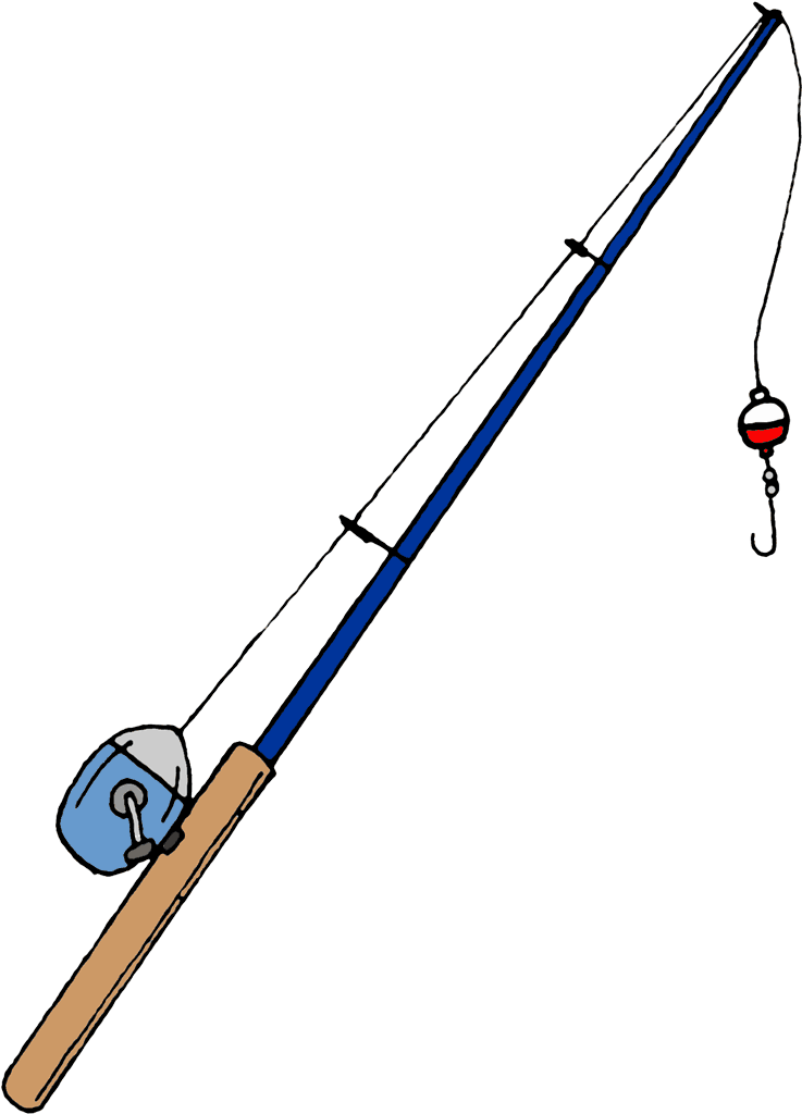 Fishing Pole Clip Art Learn How To Catch Any Kind Of - Fishing Pole Clipart (750x1038)