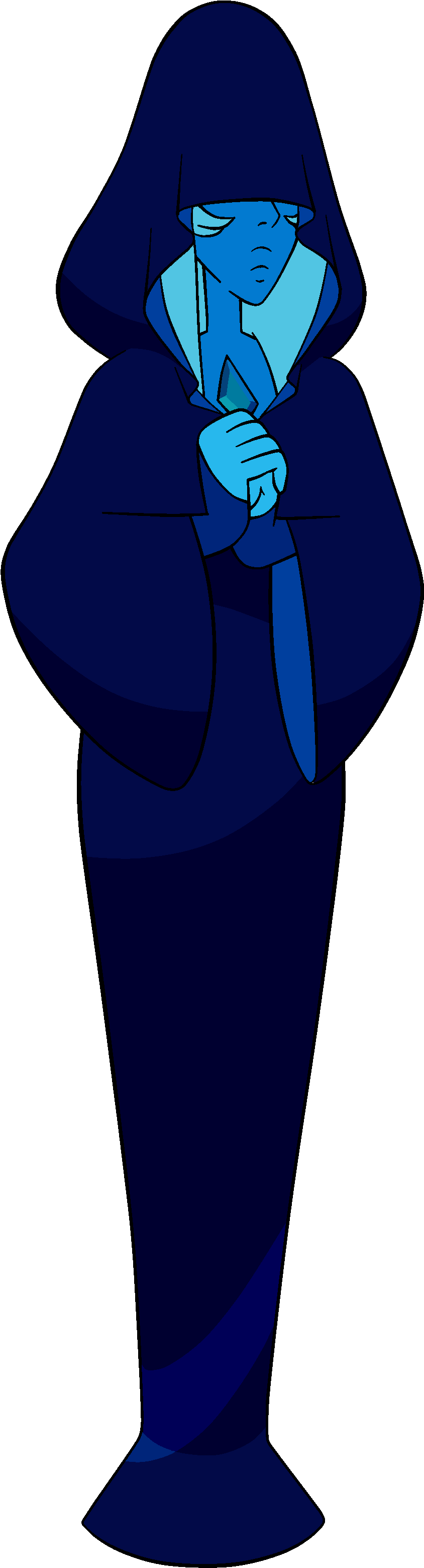 Unhooded - Hooded - Blue Diamond Steven Universo (1047x3200)