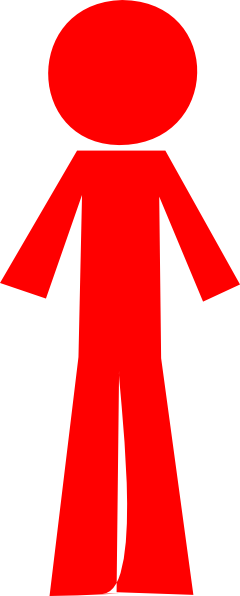 Person - Red Stick Person (240x596)