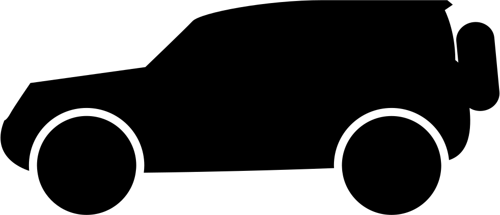 Train Silhouette Vector Clip Art - Icon Car Side Png (982x424)