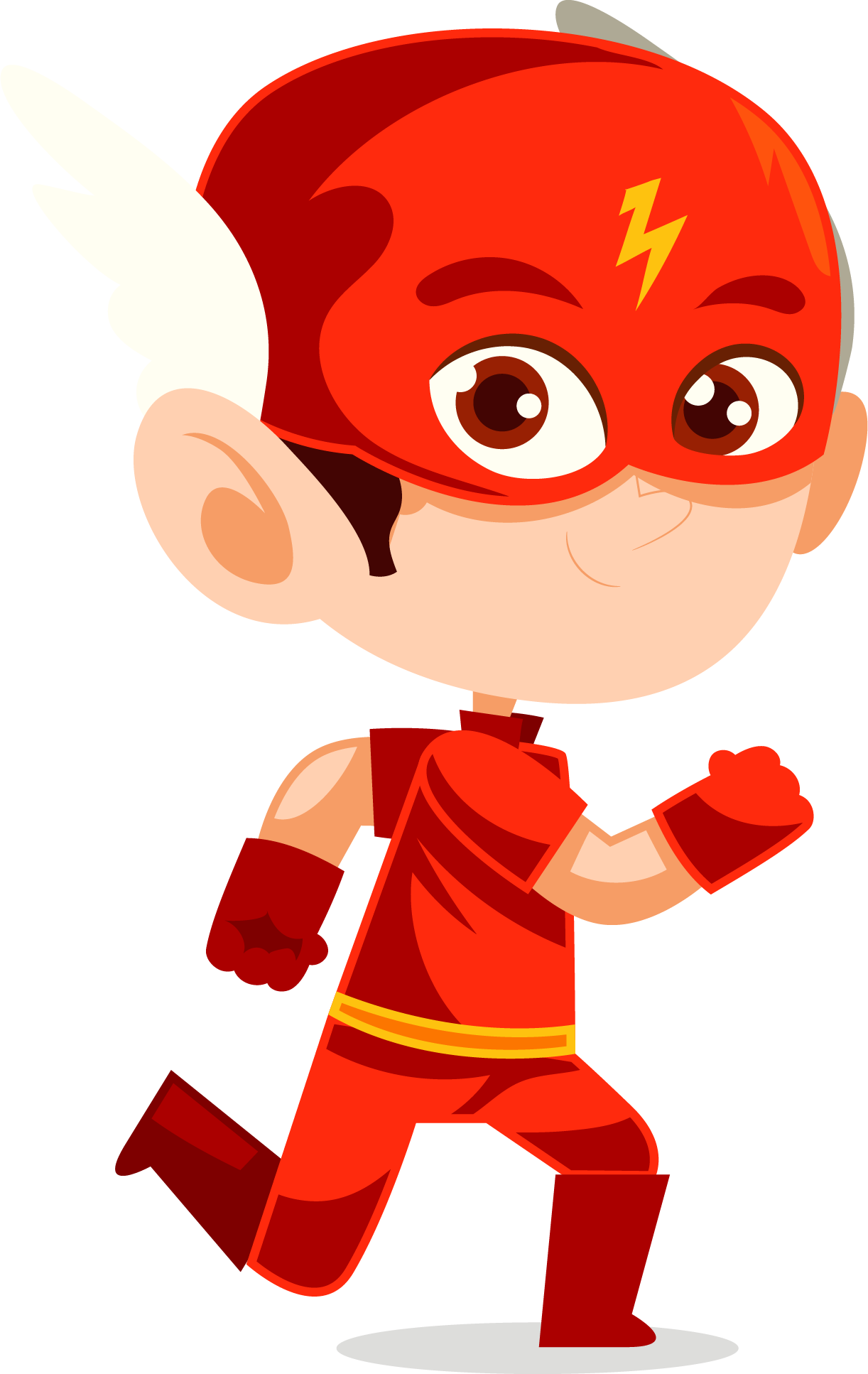 Flash Hero Cliparts - Flash Clipart Png (1222x1934)