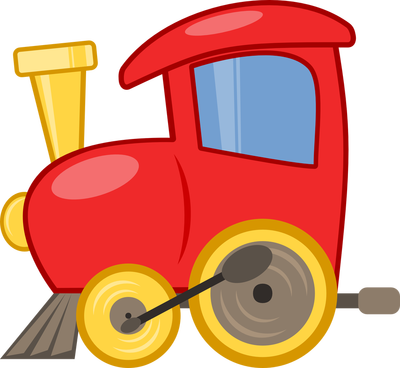 Toy Train Locomotive Train Toy Cartoon Red - Cartoon Train (400x368)