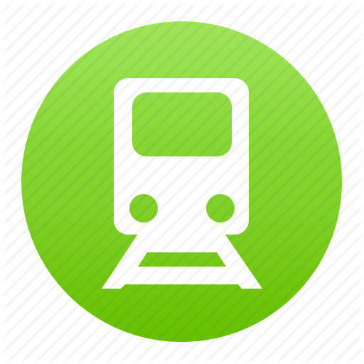 Subway Clipart Green Train - Rapid Transit (512x512)