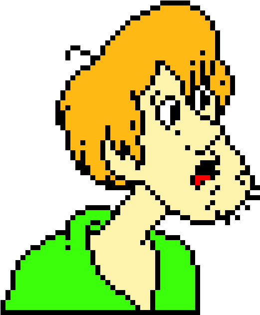 Shaggy - Scooby Doo - King Hippo Punch Out (600x690)