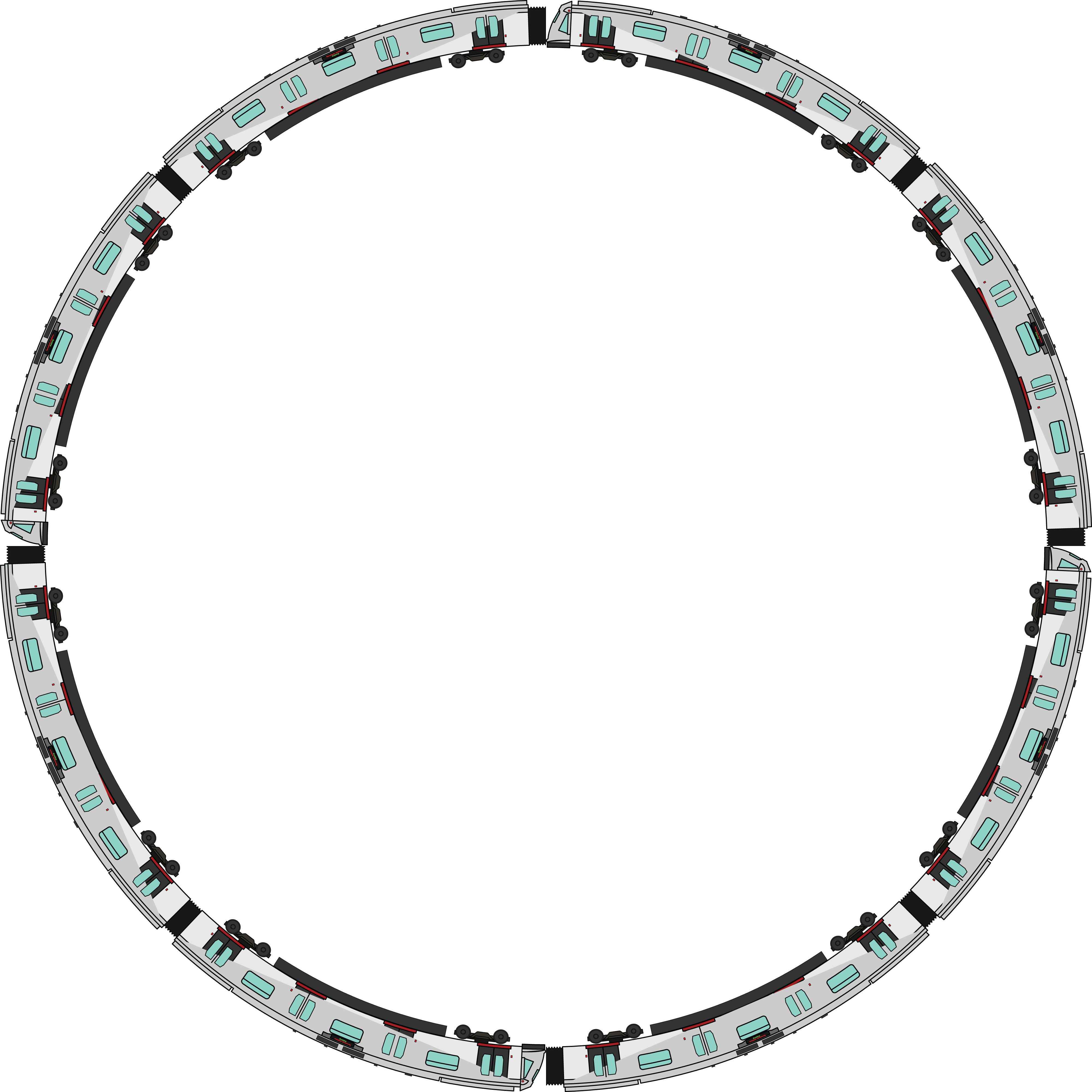 Railroad Tracks 4000*4000 Transprent Png Free Download - Railroad Tracks 4000*4000 Transprent Png Free Download (4000x4000)