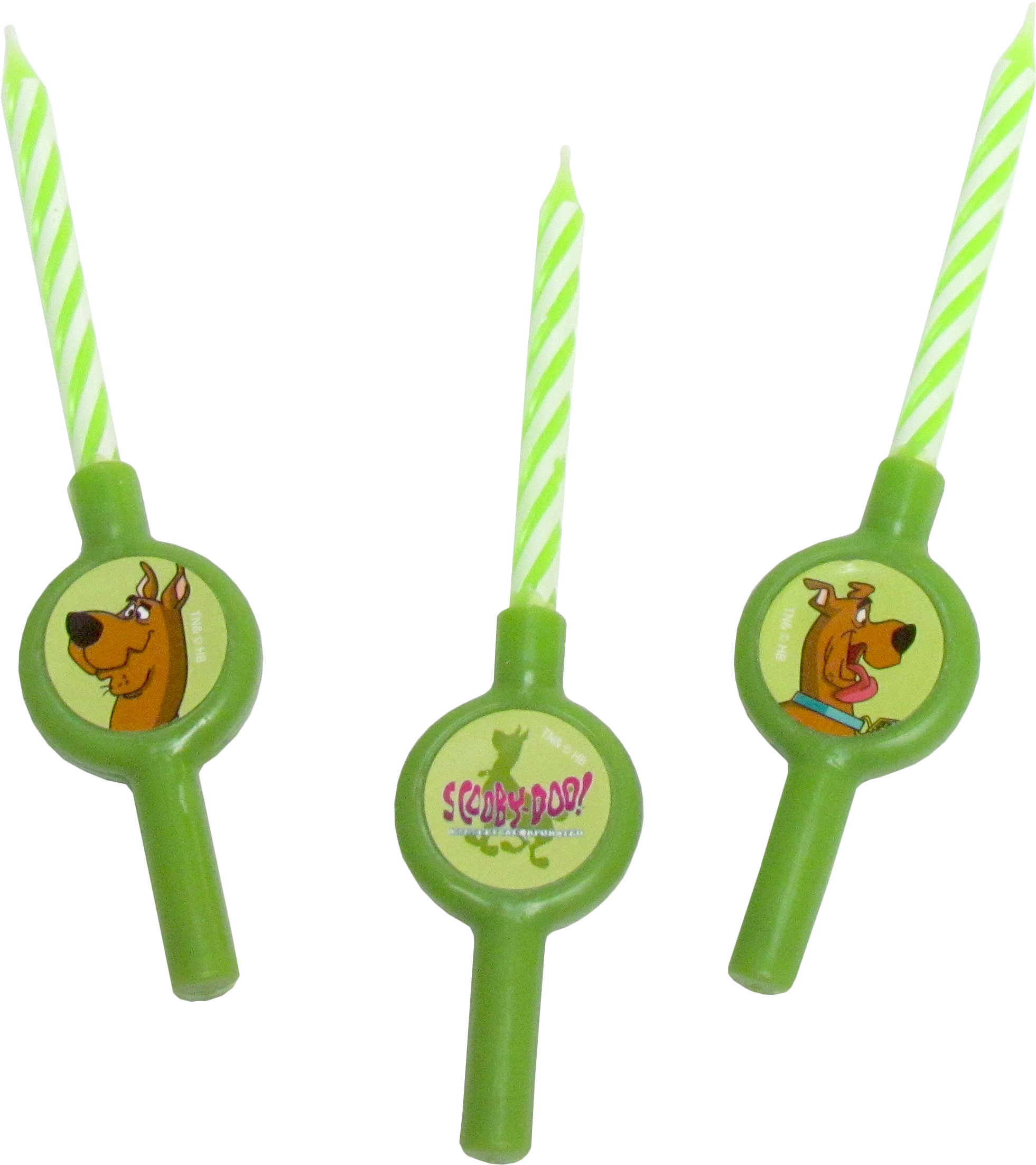 Svíčky Scooby Doo - 3 Scooby Doo Kaarsjes (2688x2524)