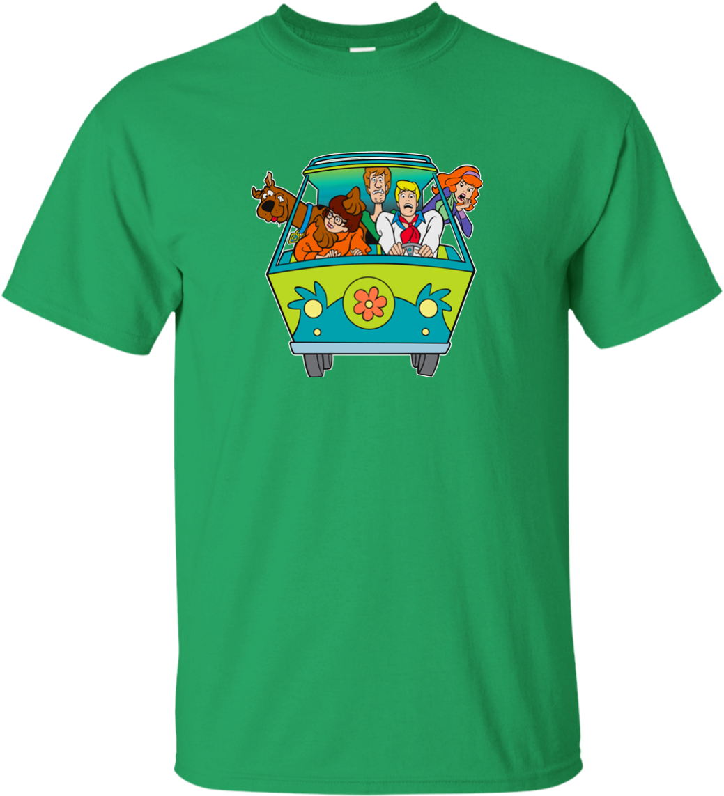 Scooby Doo Cartoon Hanna Barbara Mystery Machine T - Sticky Pig Scooby Doo Minivan Vynil Car Sticker 4 X (1155x1155)