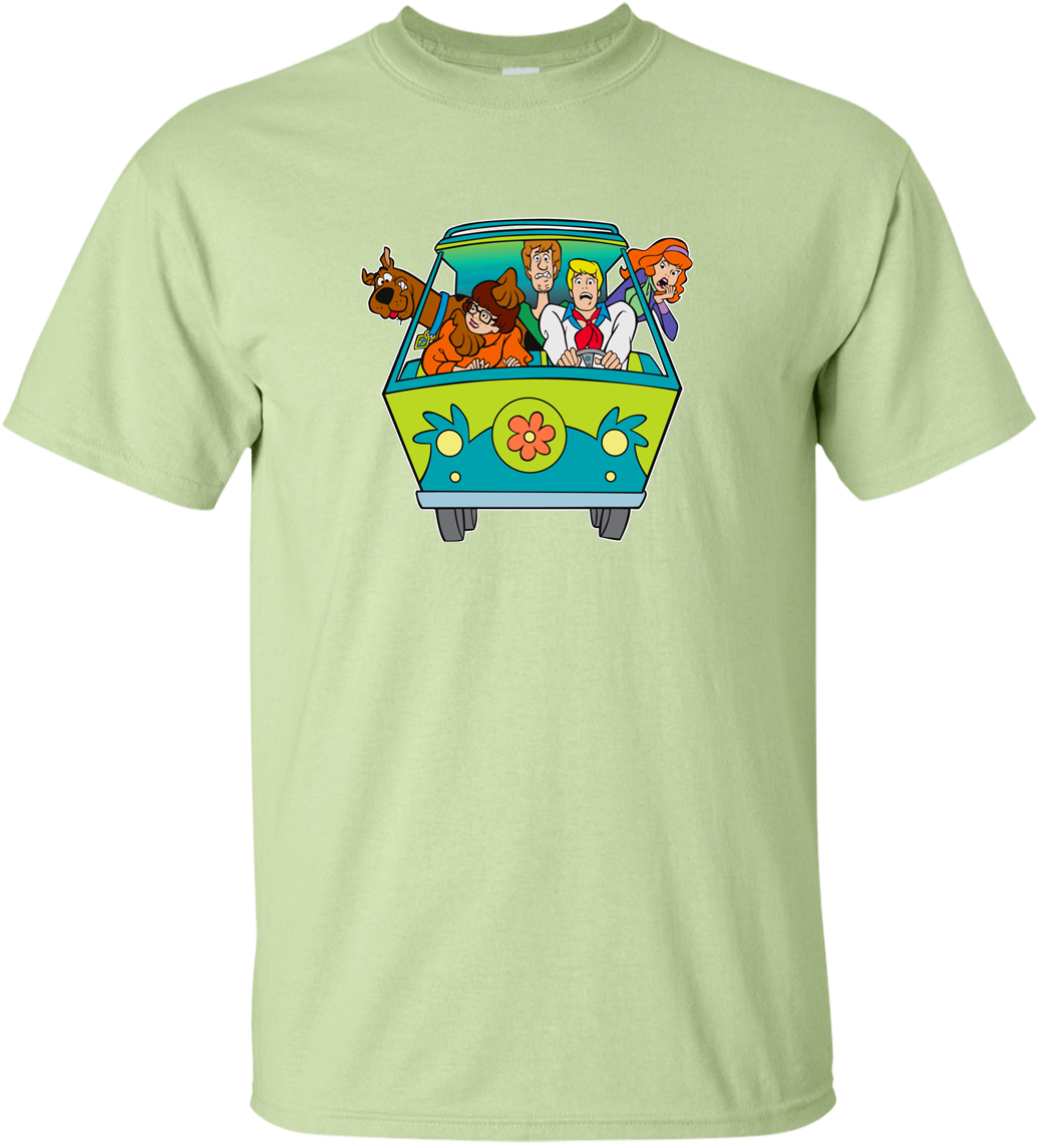 Scooby Doo Cartoon Hanna Barbara Mystery Machine T - Scooby Doo Mystery Machine Cross Stitch Pattern [book] (1155x1155)