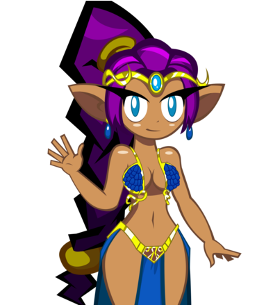 Shantae-dancer By Omegasunburst - Shantae And The Pirate's Curse (400x438)