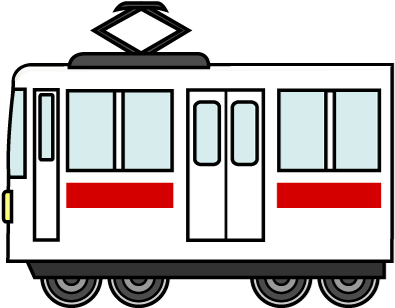 For Download Free Image - フリー イラスト 電車 (480x480)