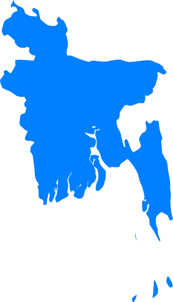 Bangladesh Png Clip Arts - Bangladesh Map Vector (342x596)