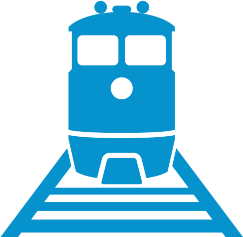 Intermodal Shipping - Railroad Icon Png (500x500)
