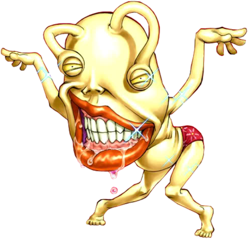 Ojama Green And Ojama Yellow - Yugioh Ojama Yellow (489x471)