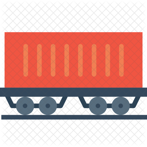 Coach, Train, Railway, Carriage, Track, Transport, - Railroad Car (512x512)