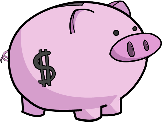 Piggy Bank Coin Desktop Wallpaper Clip Art - Piggy Bank (800x500)