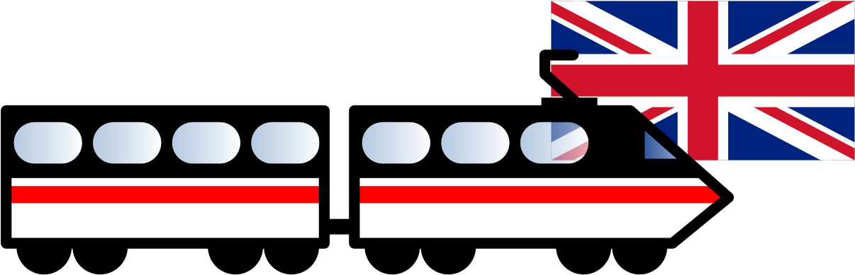 Icon Train Uk - Union Jack Without Scotland Flag (1280x410)