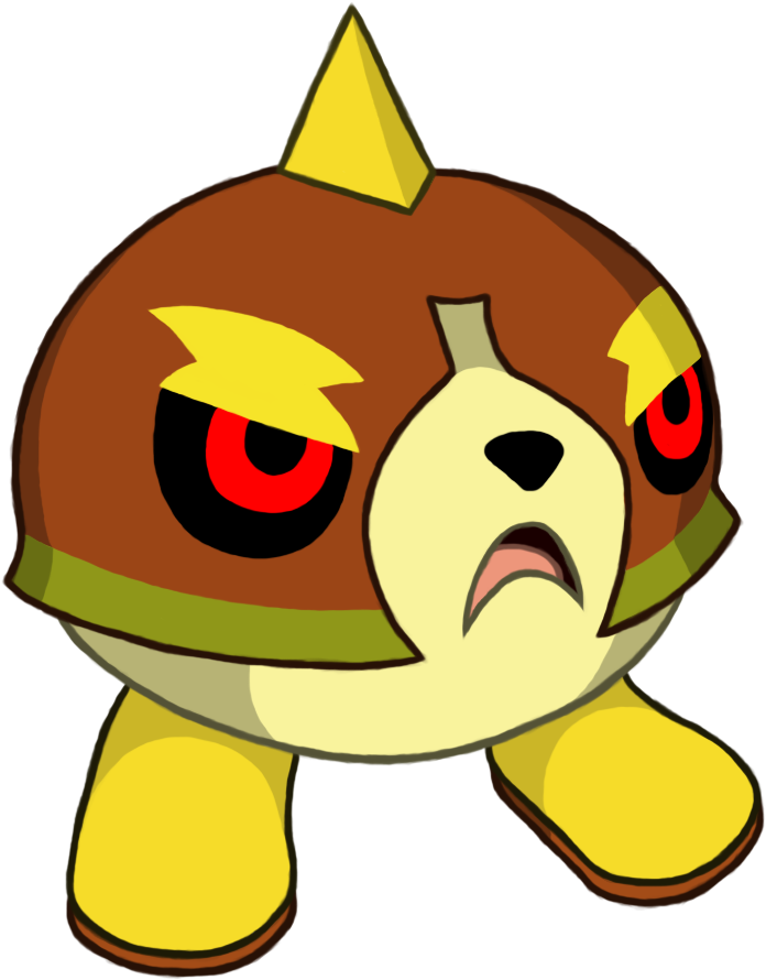 Yellow Spinut Fan Artwork - Cartoon (1029x1089)