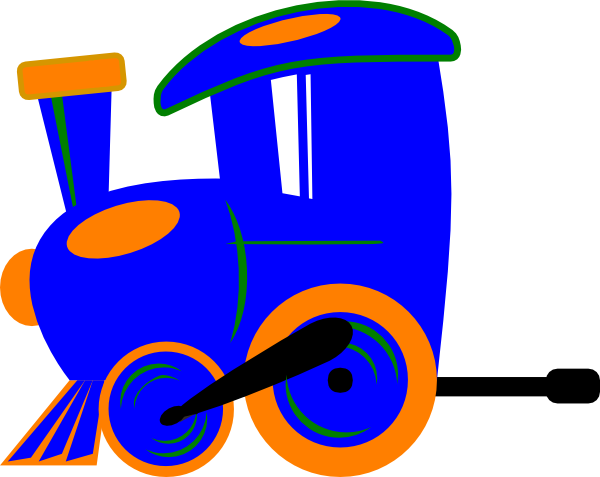Toot Toot Train And Carriage Clip Art At Clker - Toot Clipart (600x477)