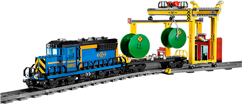 Cargo Train - Lego City Cargo Train (60052) (800x600)