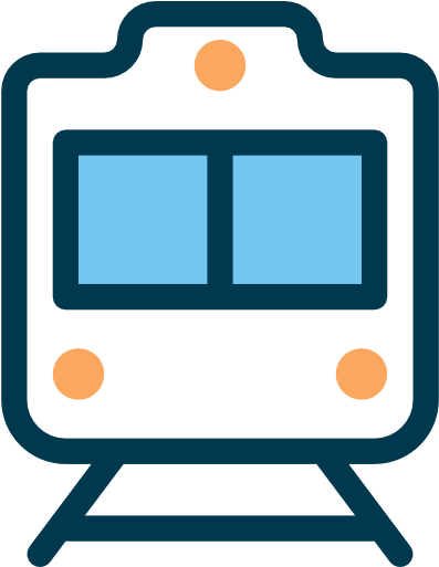 Train Free Icon - Rail Transport (512x512)