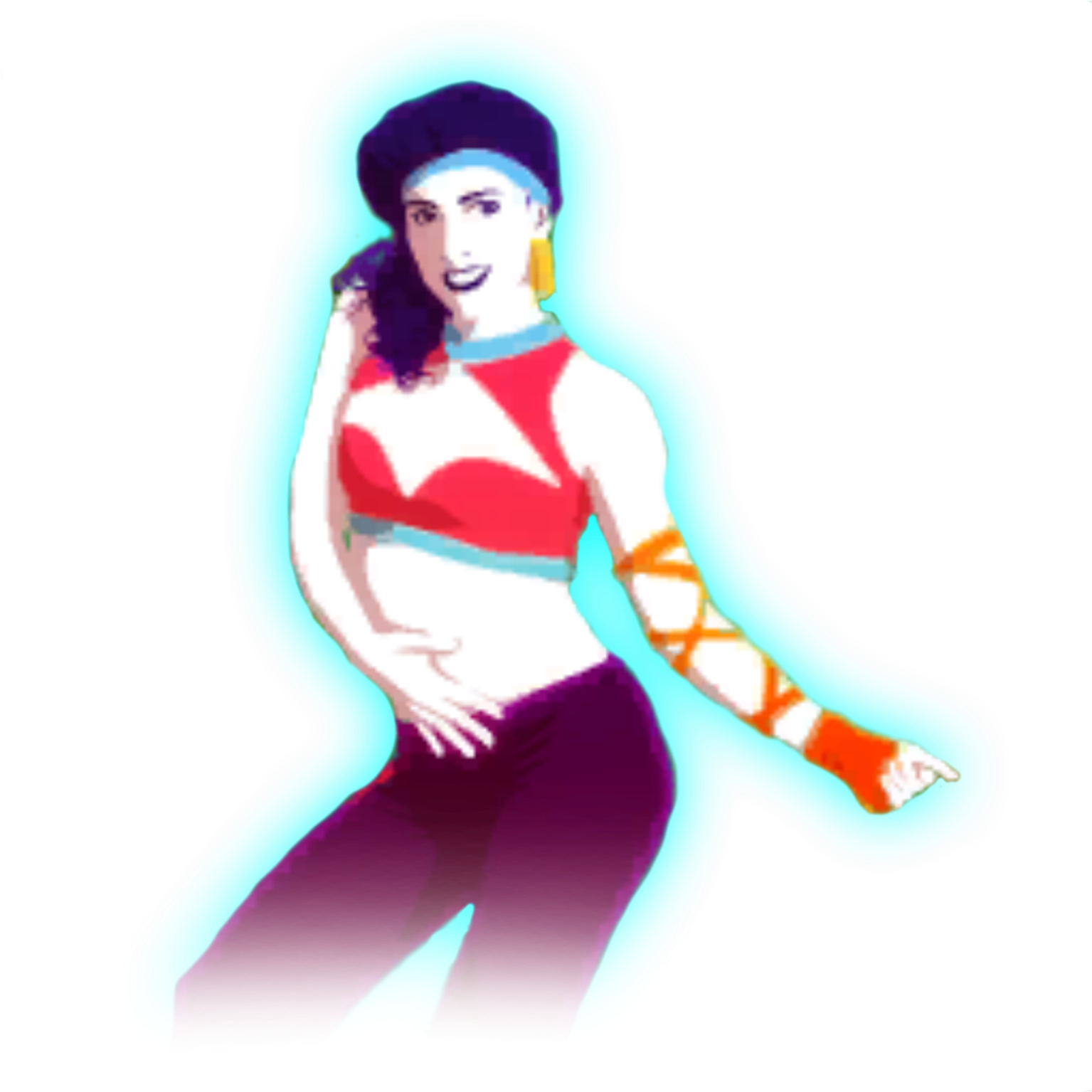Appearance Of The Dancer - Just Dance 3 Merengue (1774x1774)
