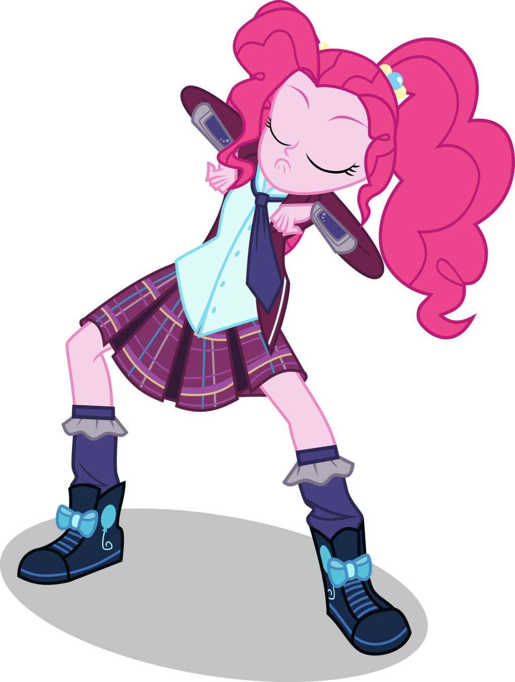 I Dance Awesome By Limedazzle - Pinkie Pie Au (1024x1355)