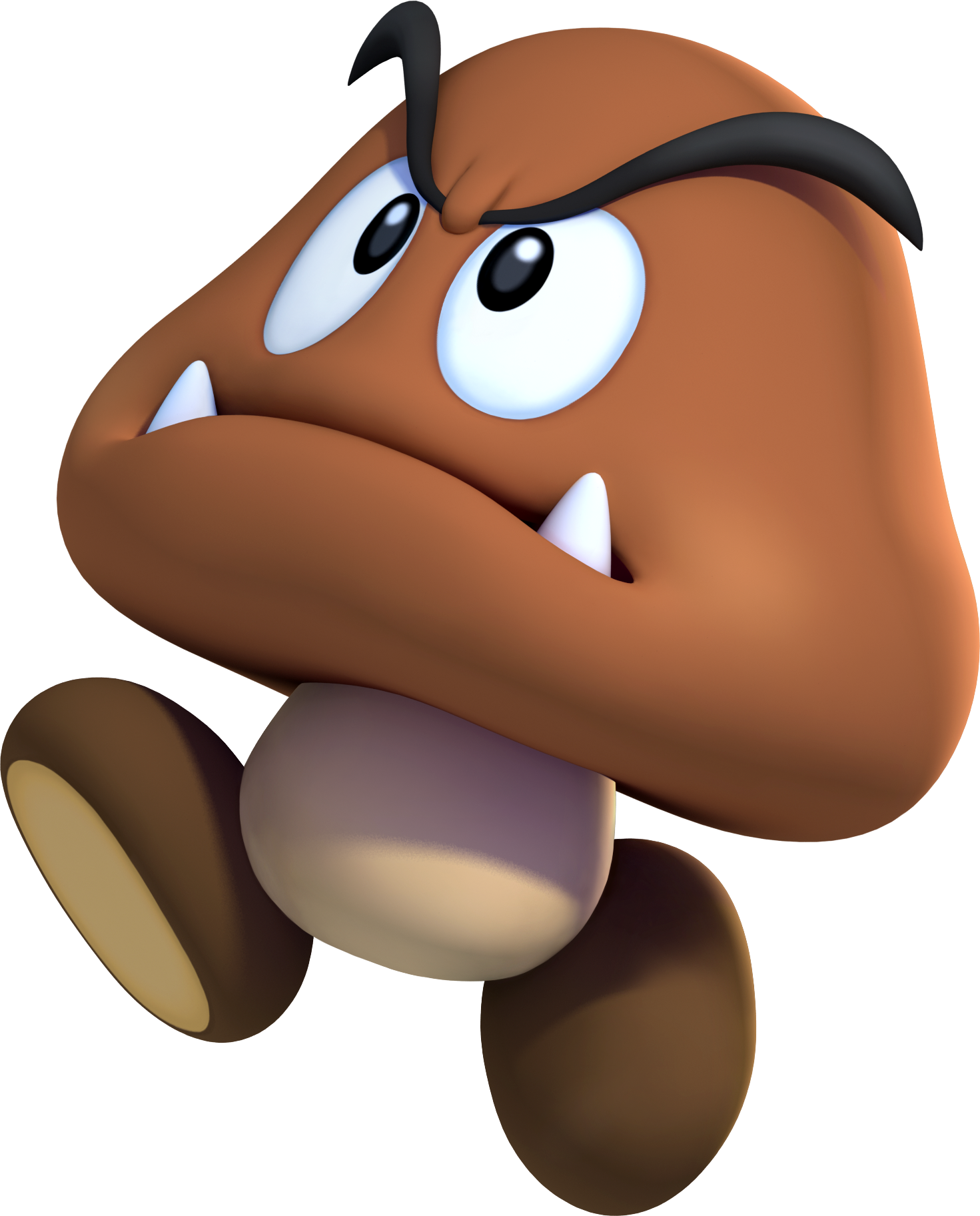 Super Mario Bros Clip Art - New Super Mario Bros U Goomba (1000x1239)
