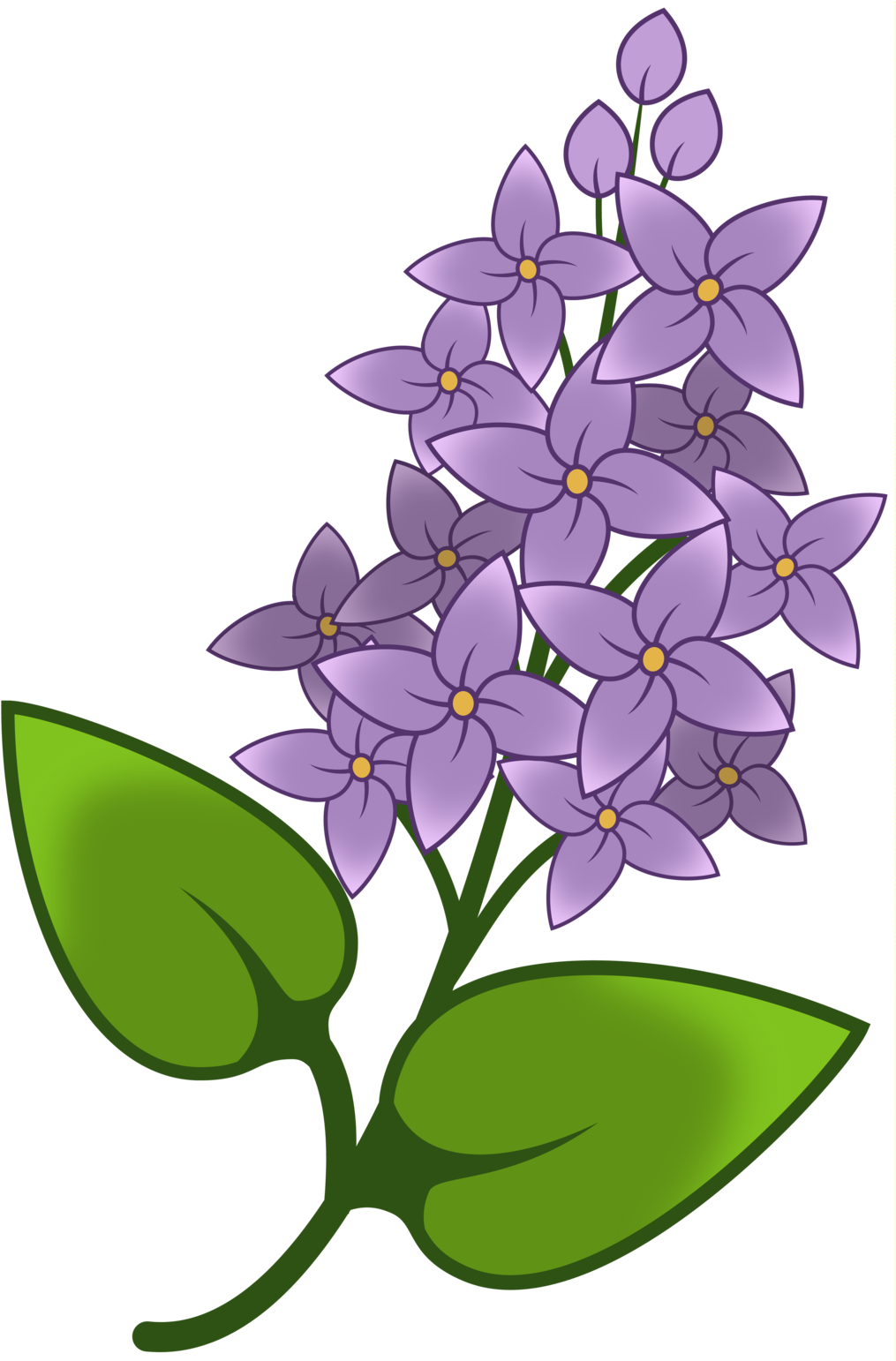 Firekit11's Lilac Cutie Mark [request] By Lahirien - Purple Flower Cutie Mark (1024x1541)