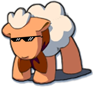 Twitter Sheep400x400 Deal With It - Super Sheep (400x400)