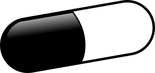 Subway Clipart Black And White - Oblong Clipart Black And White (600x282)