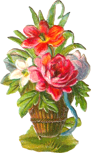 Free Digital Flower Clip Art - Clip Art (820x937)